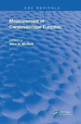 Measurement of Cardiovascular Function(English, Electronic book text, unknown)
