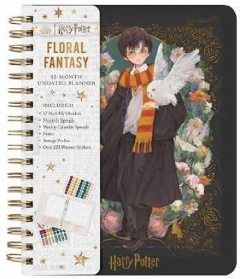 Harry Potter: Anime Fantasy 12 Month Undated Planner(English, Other printed item, Insight Editions)