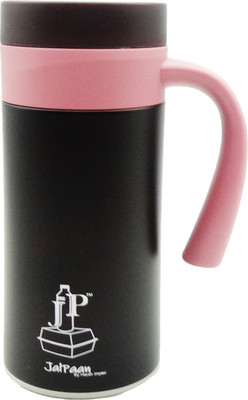 HARSH PET 400 ml Flask Style Water Bottle Set of 1 (Chocolate) 400 ml Flask(Pack of 1, Brown, Steel)
