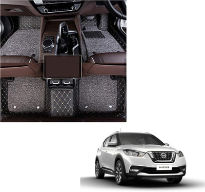 Drizon Leatherite 7D Mat For  Nissan KICKS(Black)