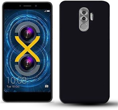 Casecovers Back Cover for Lenovo K8 Note(Black, Camera Bump Protector, Silicon, Pack of: 1)