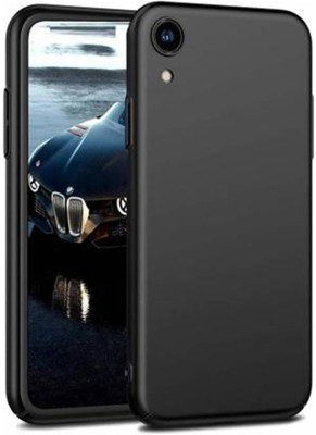 Casecovers Back Cover for Vivo Y91i, Plain, Case, Cover(Black, Camera Bump Protector, Silicon, Pack of: 1)