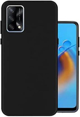 Casecovers Back Cover for Oppo A74 5G, A74, Plain, Case, Cover(Black, Camera Bump Protector, Silicon, Pack of: 1)