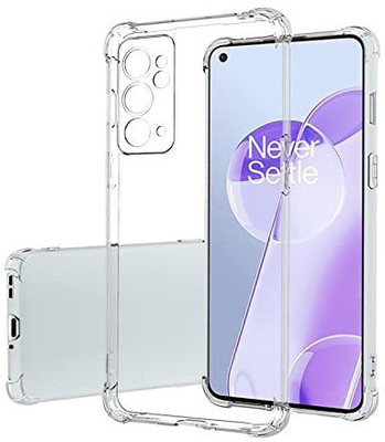 COVERLINE Back Cover for OnePlus 9RT 5G(Transparent, Shock Proof, Silicon, Pack of: 1)
