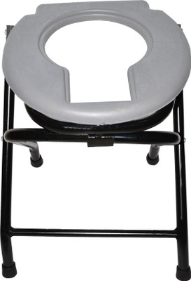 a p surgical Commode Chair(Grey)