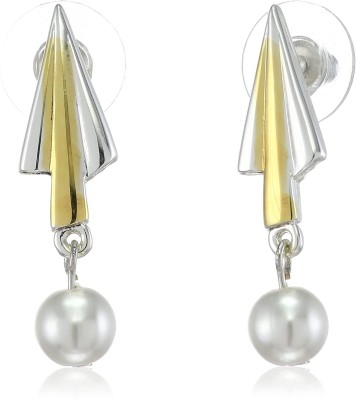 Estele Earrings Pearl Alloy Drops & Danglers