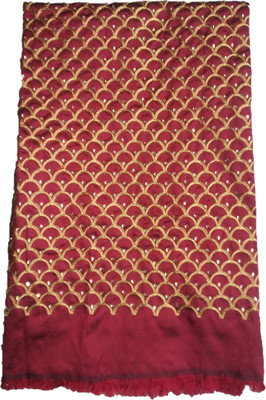 Shantuba Textile Silk Blend Embroidered Blouse Material