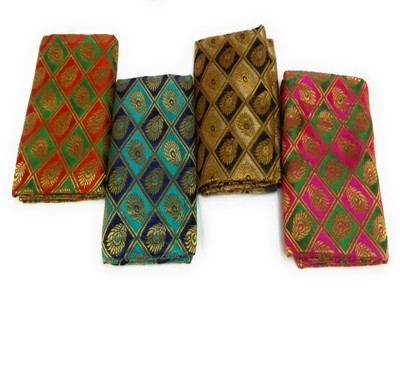 Cotton colors Cotton Silk Self Design Blouse Material