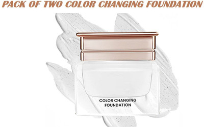 MYEONG Color Changing Foundation With Under Eye Cream  Foundation(WHITE, 20 g)