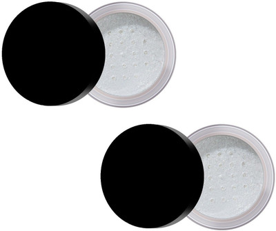GFSU MVO OF TWO PERFECT MATTE FINISH WHITENING SHIMMER WHITE LOOSE POWDER HIGHLIGHTER Highlighter(WHITE)