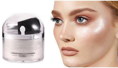 GFSU PERFECT WHITENING SHIMMER LOOSE POWDER HIGHLIGHTER SILVER HIGHLIGHTER Highlighter(SILVER)