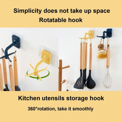 Dabster ROTATING HOOKS Swivel Hook 6(Pack of 1)