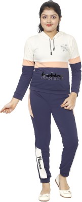 BEEKAY ENTERPRISE Colorblock Girls Track Suit