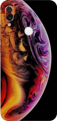 LAMHA Redmi Note 7S Mobile Skin(Ultra Super Color Moon With High Matte Finish.)