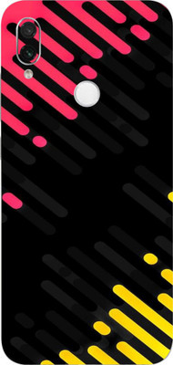LAMHA Redmi Note 7 Pro Mobile Skin(Ultra Super Abstract Lines With High Matte Finish.)