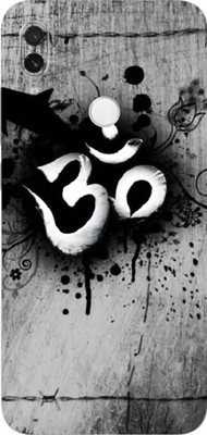 LAMHA Redmi Note 7 Pro Mobile Skin(Ultra Super Sign Of OM With High Matte Finish.)