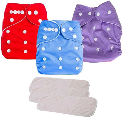 MEEOWMEE Free size Reusable, washable baby cloth diaper/ button diaper , adjustable baby diaper with high quality insert . 0 to 24 months