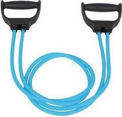 ADONYX Toning Tube Double, Door Anchor, Exercise Guide Resistance Tube(Multicolor)