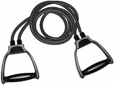 ADONYX Double Resistance Bands Toning Tube Exerciser with Resistance Tube(Multicolor)