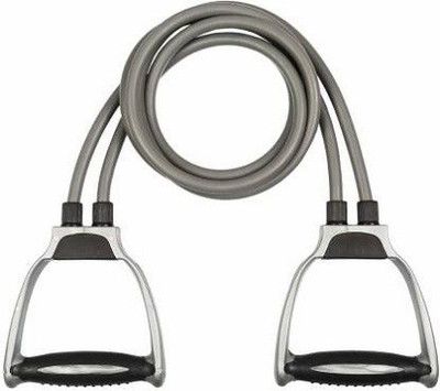 ADONYX improved quality pure latex tube stretching rope for home gym exerciser Resistance Tube(Multicolor)