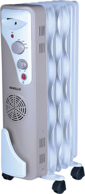 HAVELLS ofr 5 fin white 5 fin Oil Filled Room Heater