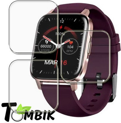 tombik Impossible Screen Guard for Maxima Max Pro X5 Smartwatch(Pack of 3)