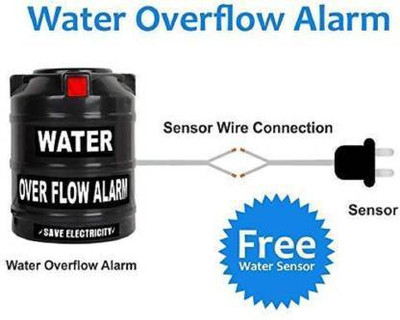 paliwalcreation Water Tank Over Flow Alert Alarm Musical Alarm ( Save Electricity and Save water ) Wired Sensor Security System,High Quality Overflow Voice Sound Wired Sensor Security System