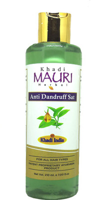 Khadi Mauri Anti Dandruff Shampoo - Pack of 1(210 ml)