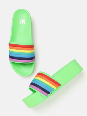 Kook N Keech Women Slides(Multicolor , 6)