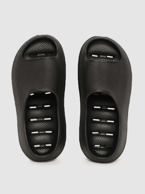 Roadster Women Slides(Black , 3)