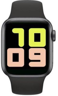 GUGGU QOK_201G T500 Series 5 Smart Watch Smartwatch(Black Strap, XL)