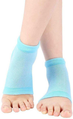 Cierie Heel Blue With Soft And Moisturizing Silicone Gel Pad (M-14) Heel Support