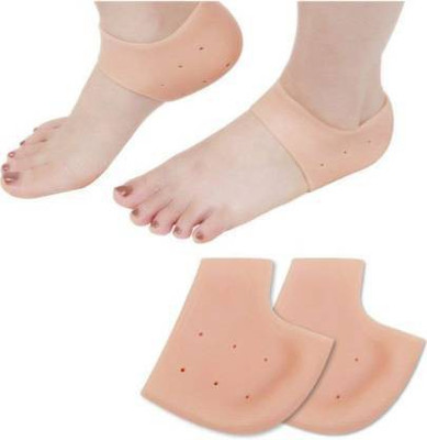 VENCY ENTERPRISE HA@ Heel Socks Silicone heel protector anti Crack Heel Support Heel Support Heel Support(Multicolor)