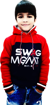 AD & AV Full Sleeve Color Block Boys Sweatshirt