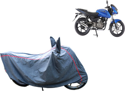 APNEK Waterproof Two Wheeler Cover for Bajaj(Pulsar 180 DTS-i, Silver)