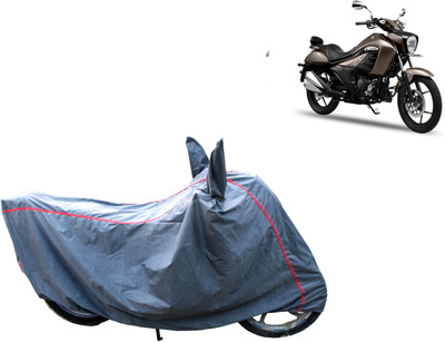 THE REAL ARV Waterproof Two Wheeler Cover for Suzuki(Intruder, Silver)