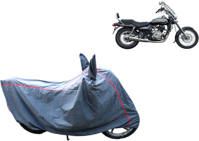 THE REAL ARV Waterproof Two Wheeler Cover for Bajaj(Avenger 220 DTS-i, Silver)