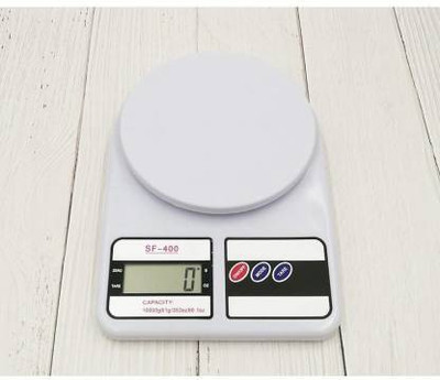 MOOZMOB Multipurpose Electronic Weight Scale SF 400 Weighing Scale (White) Weighing Scale(White)