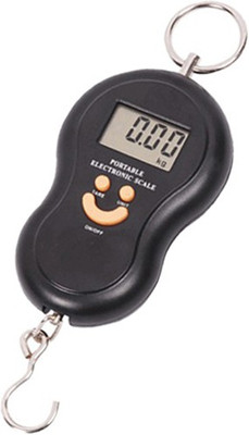 Glancing Luggage Weight Scale- 50Kg Portable Luggage Hanging Weight Machine Digital Weighing Scale L/14/KGA Luggage Weighing Scale(Black)