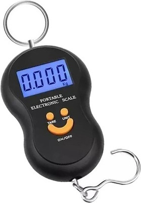QNOVE Digital Hanging Scale, Lcd Screen 50Kgn Weight Capacity C14QA Weighing Scale(Black)