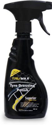 Truwax Tyre Dressing Polish 200ml| 200 ml Wheel Tire Cleaner(Pack of 1)