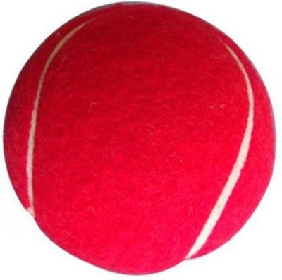 DIABLO red cosco cricket tennis ball-1 piece Cricket Leather Ball(Pack of 1, Red)
