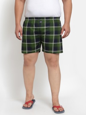 PLUSS Checkered Men Boxer