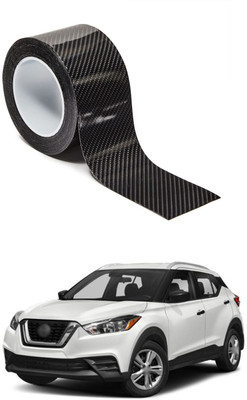 PRTEK Plastic Car Bumper Guard(Black, Pack of 1, Nissan, Universal For Car)