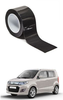 PRTEK Plastic Car Bumper Guard(Black, Pack of 1, Maruti, WagonR)