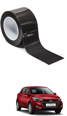 PRTEK Plastic Car Bumper Guard(Black, Pack of 1, Hyundai, Elite i20)