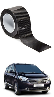PRTEK Plastic Car Bumper Guard(Black, Pack of 1, Renault, Lodgy)