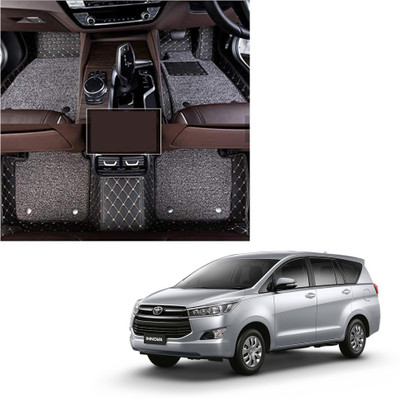 Drizon Leatherite 7D Mat For  Toyota Innova Crysta(Black)