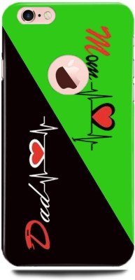 FRONK Back Cover for APPLE iPhone 6s Plus, MOM, DAD, MOTHER, FATHER, LOVE(Green, Hard Case, Pack of: 1)