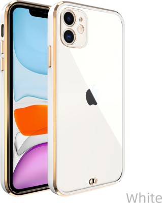 KartV Back Cover for Apple Iphone 11(White, Camera Bump Protector, Silicon)